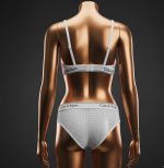 ست برالت و شورت کلوین کلاین 'عاشقانه مدرن' - مدل مثلثی تمام تور (Calvin Klein) - Image 11